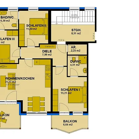 Bergbiberlodge S アパート *